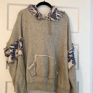 Free people knit sweatshirt